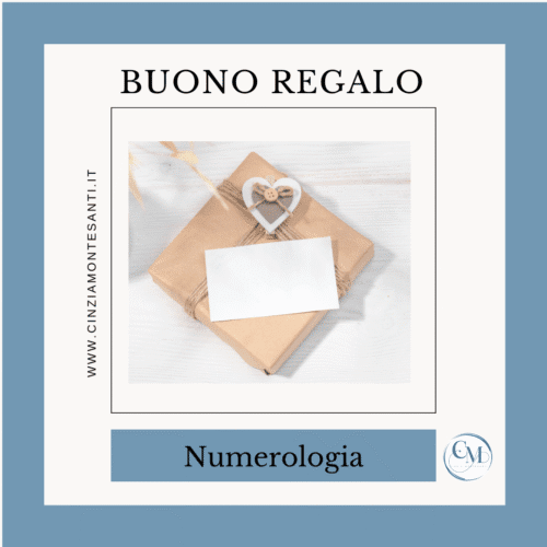 Buono personalizzato per una Seduta di Numerologia