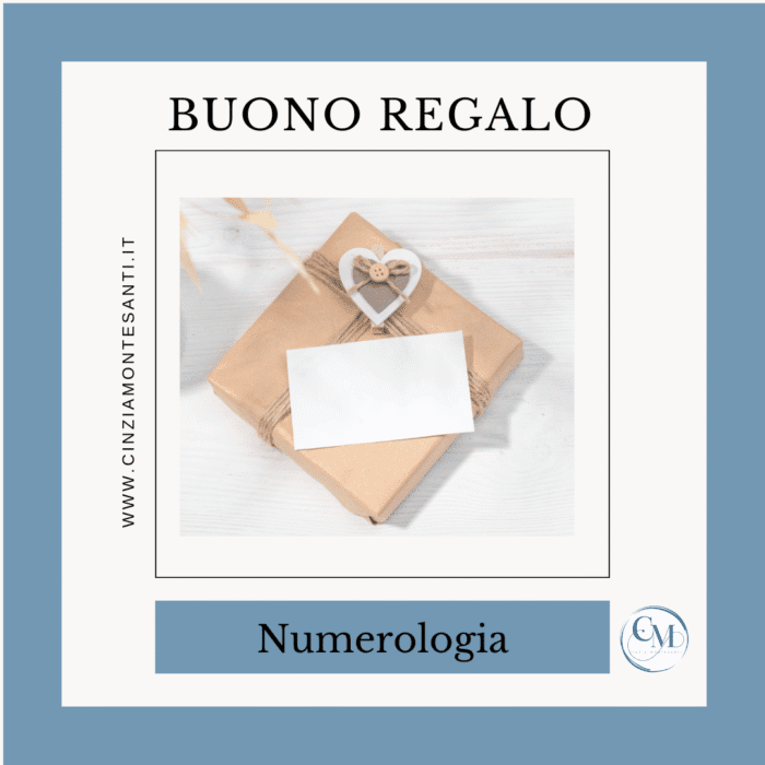 Buono personalizzato per una Seduta di Numerologia