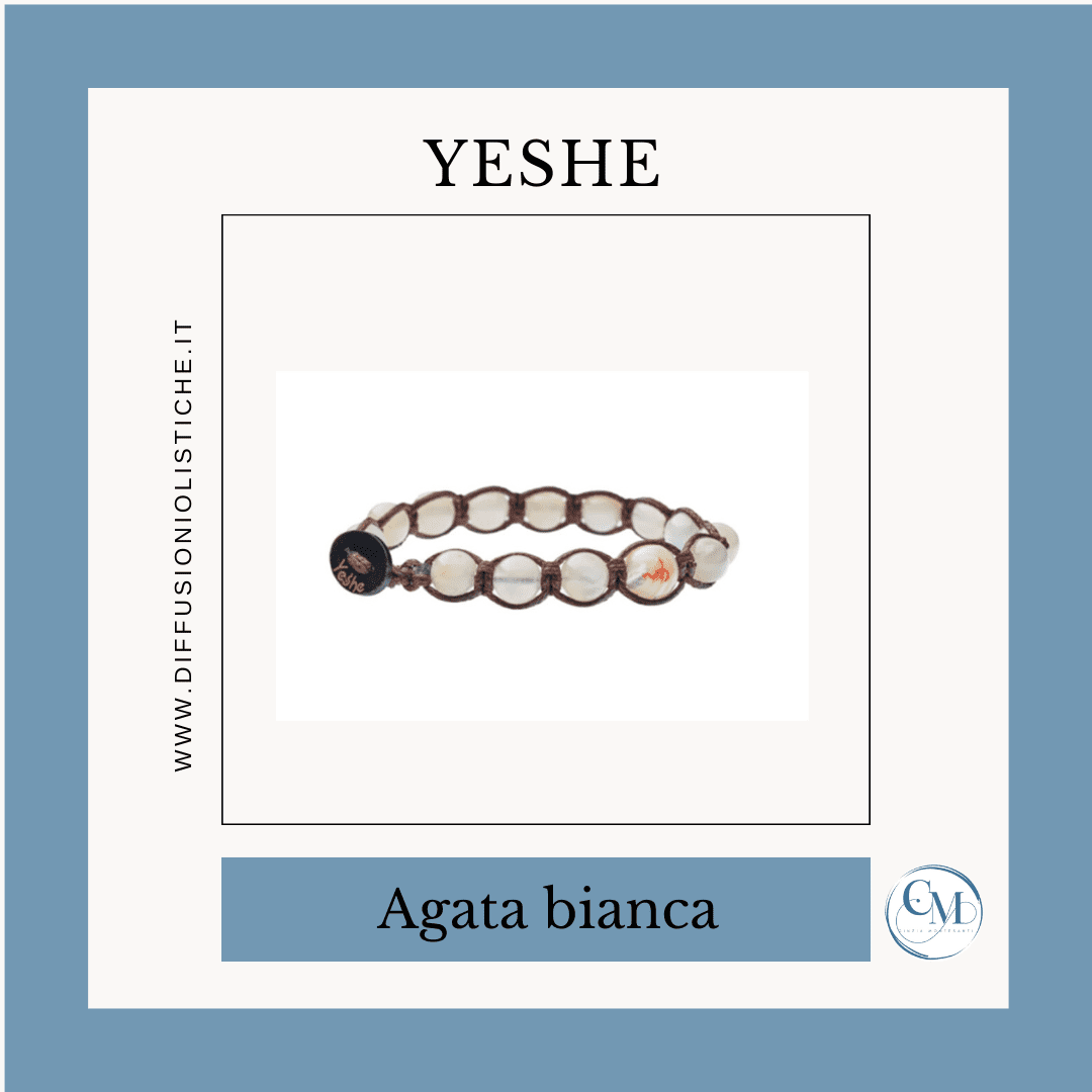 Bracciale Agata Bianca