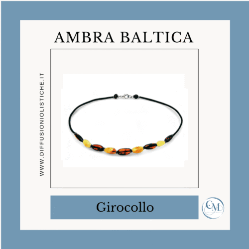 Collana Ambra e Caucciù