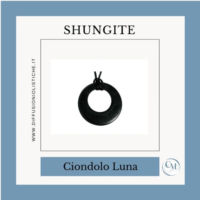 Pendente in Shungite - Cerchio