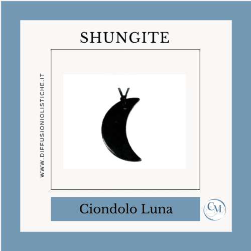 Pendente in Shungite - Luna