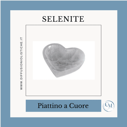 Piattino in Selenite - Cuore