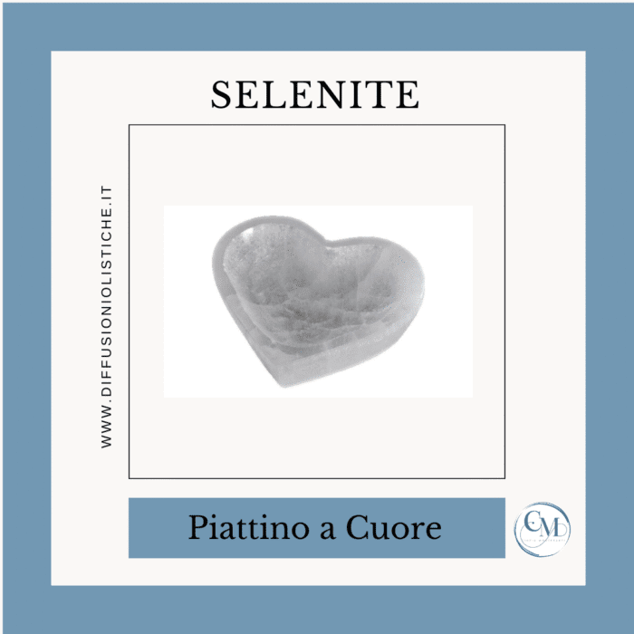 Piattino in Selenite - Cuore