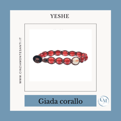 Bracciale Giada Corallo