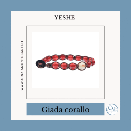 Bracciale Giada Corallo